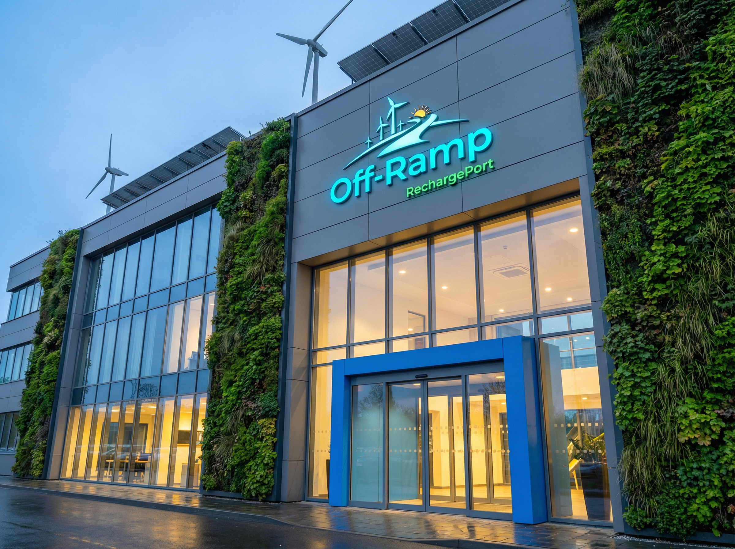 Off-Ramp RechargePort Hub Exterior