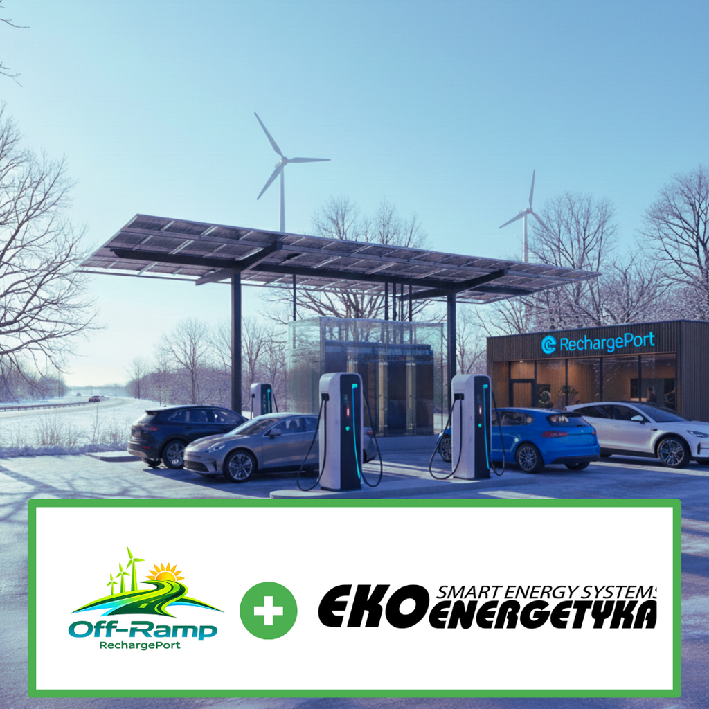 Off-Ramp RechargePort + Ekoenergetyka America Partnership